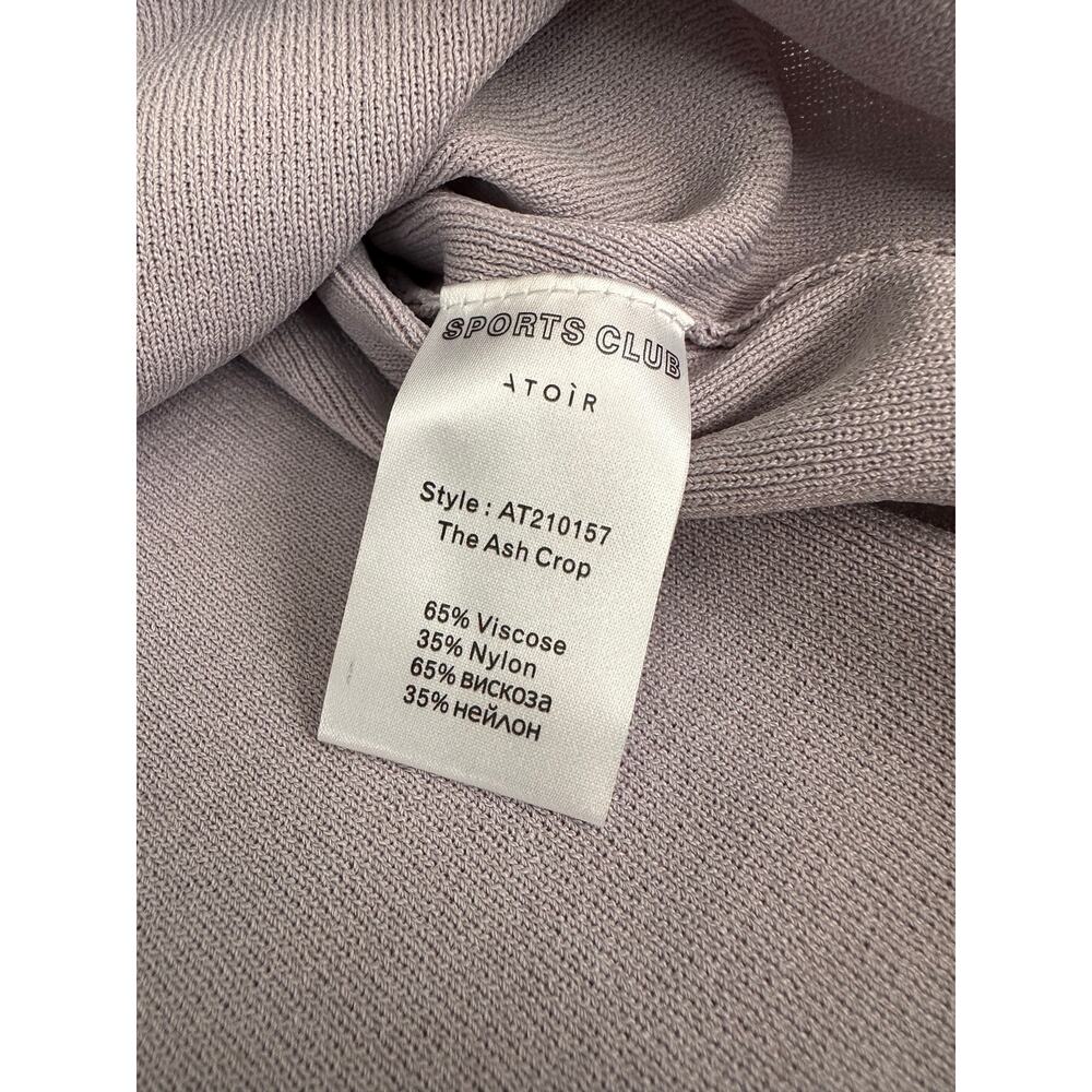 Atoir Sports Club The Ash Crop Sweater XS/6 Tennis Preppy Old Money NWT - Picture 6 of 7